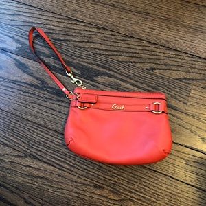 Coach Pink Wristlet